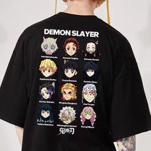 Load image into Gallery viewer, Demon Slayer: Kimetsu No Yaiba Hashira Grid T-Shirt
