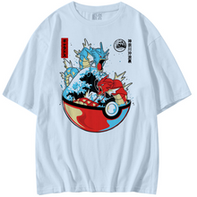 Load image into Gallery viewer, Pokemon Gyarados Summer T-shirt
