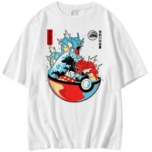 Load image into Gallery viewer, Pokemon Gyarados Summer T-shirt
