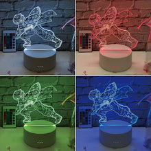 Load image into Gallery viewer, Demon Slayer 3D illusion Action Figure LED Lamp
