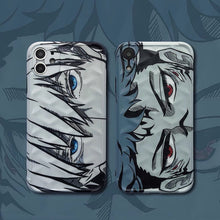 Load image into Gallery viewer, Satoru Gojo &amp; Ryomen Sukuna Pencil Sketches iPhone Case
