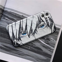 Load image into Gallery viewer, Satoru Gojo &amp; Ryomen Sukuna Pencil Sketches iPhone Case
