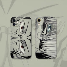 Load image into Gallery viewer, Satoru Gojo &amp; Ryomen Sukuna Pencil Sketches iPhone Case
