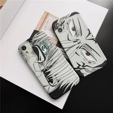 Load image into Gallery viewer, Satoru Gojo &amp; Ryomen Sukuna Pencil Sketches iPhone Case
