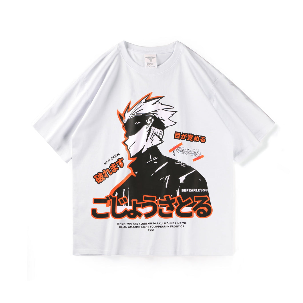 Jujutsu Kaisen Satoru Gojo Side Face Summer T-shirt
