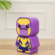 Load image into Gallery viewer, Avengers Exclusive Theather Topper Straw Cup &amp; Plastic Popcorn Box
