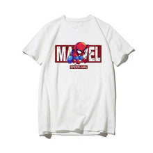 Load image into Gallery viewer, Avengers in Battles Graphic T-shirt with Marvel Logo
