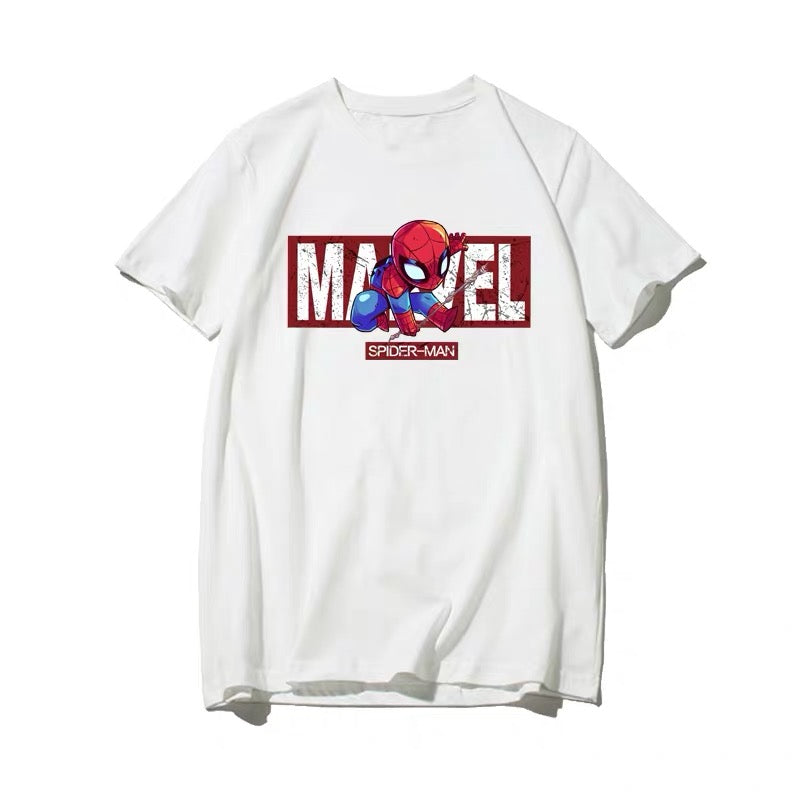 Avengers in Battles Graphic T-shirt with Marvel Logo