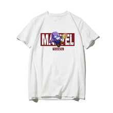 Load image into Gallery viewer, Avengers in Battles Graphic T-shirt with Marvel Logo
