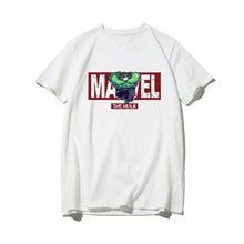 Load image into Gallery viewer, Avengers in Battles Graphic T-shirt with Marvel Logo
