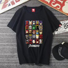 Load image into Gallery viewer, Avengers Endgame Character Grid T-shirt
