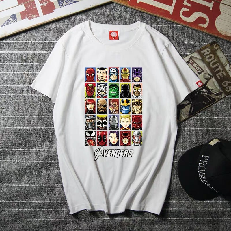 Avengers Endgame Character Grid T-shirt