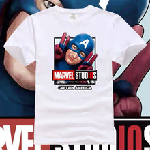 Load image into Gallery viewer, Marvel Studios The First Ten Years Captain America T-shirt
