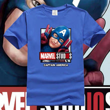 Load image into Gallery viewer, Marvel Studios The First Ten Years Captain America T-shirt
