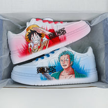 Load image into Gallery viewer, One Piece Luffy &amp; Zoro Sneakers
