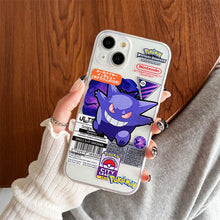 Load image into Gallery viewer, Pokemon Transparent iPhone Case
