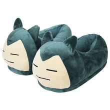 Load image into Gallery viewer, Snorlax Winter Home Slippers
