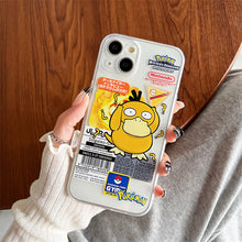 Load image into Gallery viewer, Pokemon Transparent iPhone Case
