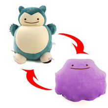 Load image into Gallery viewer, Pokemon Snorlax-Ditto Changing Plush Toy
