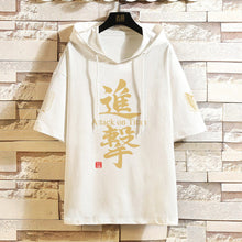 Load image into Gallery viewer, Attack on Titan Attack Word Stamp Summer T-shirt
