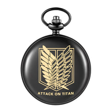 Load image into Gallery viewer, Attack on Titan Pocket Watch Necklace
