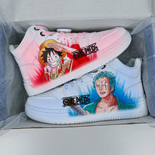 Load image into Gallery viewer, One Piece Luffy &amp; Zoro Sneakers
