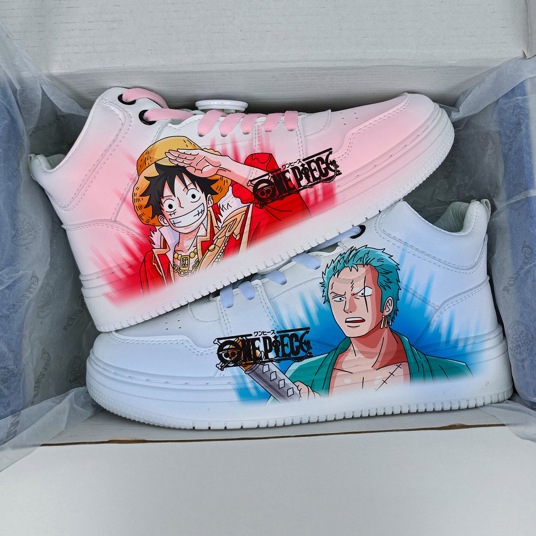 One Piece Luffy & Zoro Sneakers