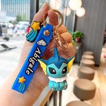 Load image into Gallery viewer, Pokemon Eevee Family Keychain
