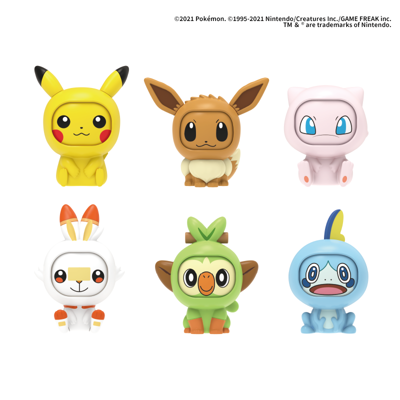 Pokemon Face Changing Mini Figure Set