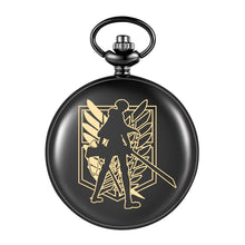 Load image into Gallery viewer, Attack on Titan Pocket Watch Necklace
