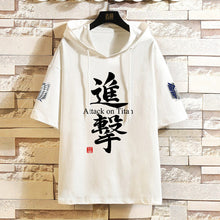 Load image into Gallery viewer, Attack on Titan Attack Word Stamp Summer T-shirt
