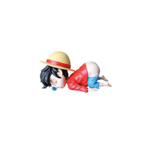 Load image into Gallery viewer, One Piece Sleeping Straw Hat Crew Mini Figures
