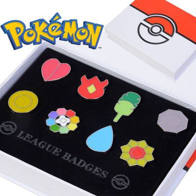 Pokemon League Badge Set