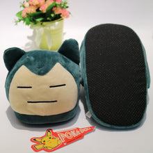 Load image into Gallery viewer, Snorlax Winter Home Slippers
