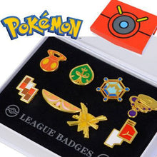 Load image into Gallery viewer, Pokemon League Badge Set
