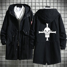 Load image into Gallery viewer, One Piece Long Hooded Cotton Trench Coat
