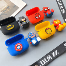 Load image into Gallery viewer, Superhero AirPods Protection Case (Spider Man/ Captain America/ Iron Man/ Batman)
