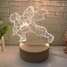 Load image into Gallery viewer, Demon Slayer 3D illusion Action Figure LED Lamp
