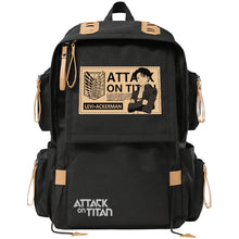 Load image into Gallery viewer, Attack on Titan Levi Ackerman Backpack
