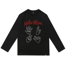 Load image into Gallery viewer, Jujutsu Kaisen Hand Signs Long-sleeve T-shirt
