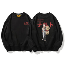 Load image into Gallery viewer, Naruto, Kakashi &amp; Gaara Will of Fire Pullover Sweatshirt
