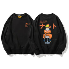 Load image into Gallery viewer, Naruto, Kakashi &amp; Gaara Will of Fire Pullover Sweatshirt
