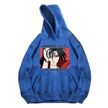 Load image into Gallery viewer, Naruto Shippuden Itachi Uchiha Touching Hair Hoodie
