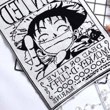 Load image into Gallery viewer, One Piece Luffy Knit Scarf
