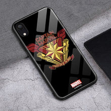 Load image into Gallery viewer, Iron Man / Captain Marvel / Thanos Tempered Glass iPhone Case
