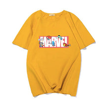 Load image into Gallery viewer, Cartoon Flying Avengers Logo Tee
