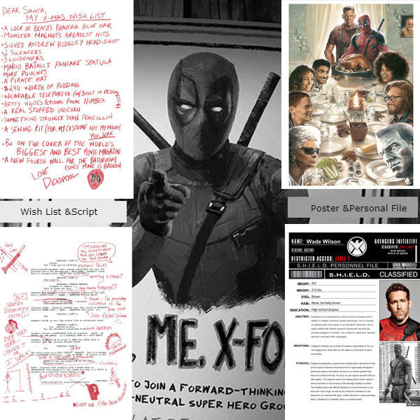 Deadpool Movie Props Top Secret Files