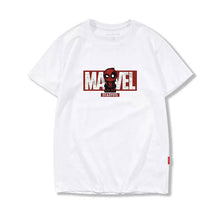 Load image into Gallery viewer, Avengers White Graphic T-shirt with Marvel Logo
