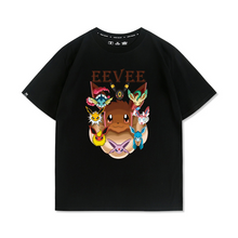 Load image into Gallery viewer, Pokemon Eevee Family Summer T-shirt
