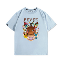 Load image into Gallery viewer, Pokemon Eevee Family Summer T-shirt
